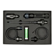 Arbeitslampen Satz mit 2 Akkus Multi Light LED mit verschiedene Adapter 2 x Akku
