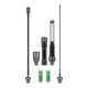 Arbeitslampen Satz mit 2 Akkus Multi Light LED mit verschiedene Adapter 2 x Akku-2