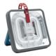 Arbeitsleuchte 230V Goliath 250Plus 55W m2Steckdosen Kabel-L5m-1