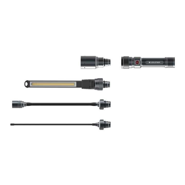 Arbeitsleuchten-Set Workers Friend 280 lm Li-Ion 130m schwarz LEDLENSER
