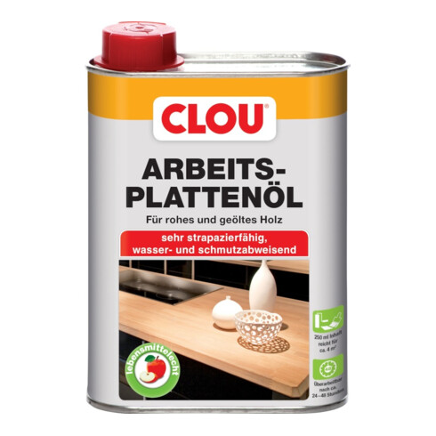 Arbeitsplattenöl farblos 250 ml Dose CLOU