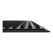 Arbeitsplatzbodenbelag L1520xB920xS15mm schwarz Nitrilkautschuk-1