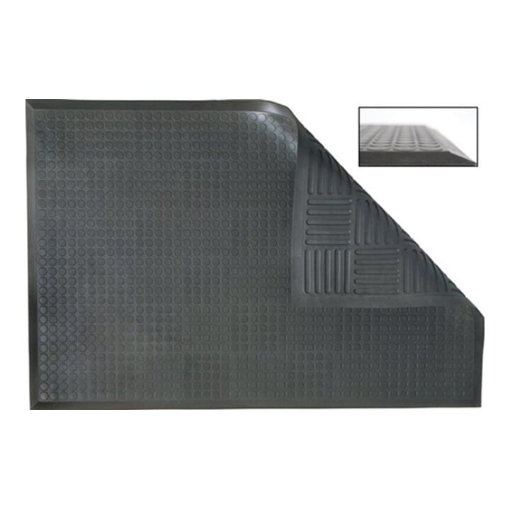 Arbeitsplatzbodenbelag L930xB630xS11mm anth.PU
