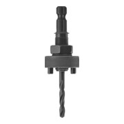 Arbre à serrage rapide LENOX SNAP BACK pour scies cloche 31,8-210mm, tige type hexagonal plein >12,7mm, élargissement du trou