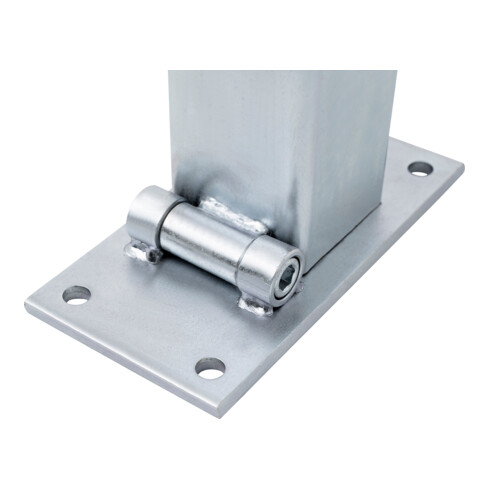 Arceau de parking rabattable STIER avec cadenas à cylindre, HxlxP 512x775x190 mm