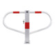 Arceau de parking rabattable STIER avec cadenas à cylindre, HxlxP 512x775x190 mm-5