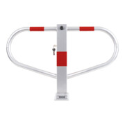 Arceau de parking rabattable STIER avec cadenas à cylindre, HxlxP 512x775x190 mm-5