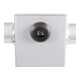 Arceau de parking rabattable STIER avec cadenas à cylindre, HxlxP 512x775x190 mm