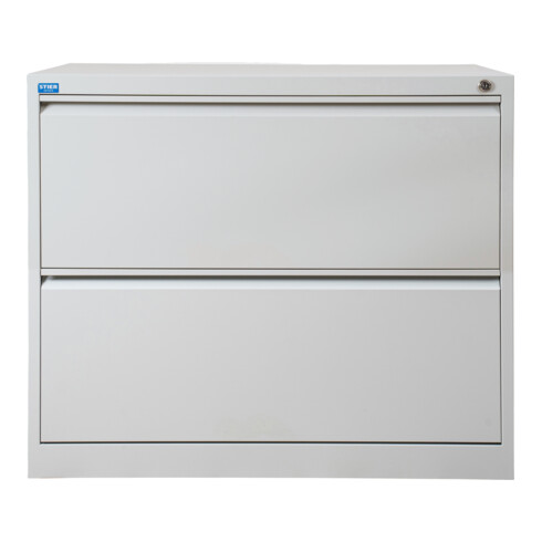 STIER Armadio per schedari sospesi 2 cassetti a due guide DIN A4 720x840x620 mm