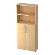 Armoire 5 UH porte basse gris clair