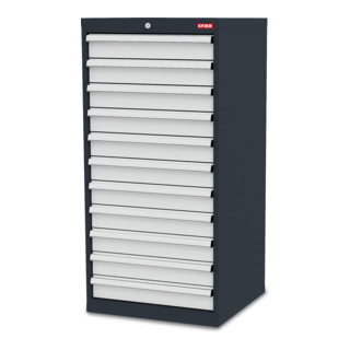 Armoire à tiroirs STIER avec 11 tiroirs