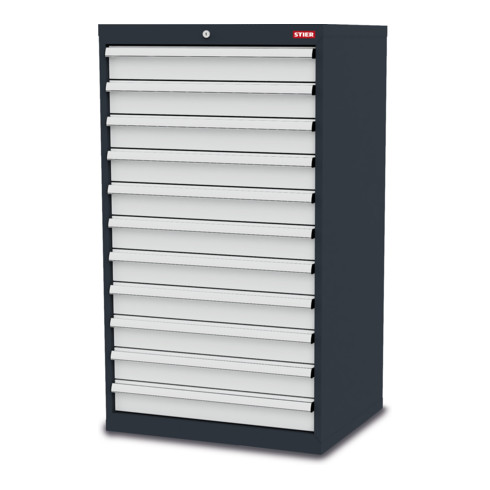 Armoire à 11 tiroirs STIER lxPxH 700x575x1220 mm