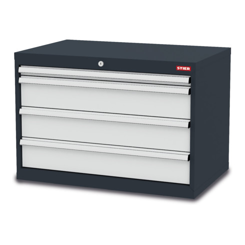 Armoire à 4 tiroirs STIER lxPxH 900x575x620 mm