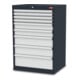 Armoire à 9 tiroirs STIER lxPxH 700x575x1020 mm-1