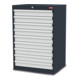 Armoire à 9 tiroirs STIER lxPxH 700x575x1020 mm-1