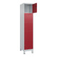 C+P Armoire à casiers Classic PLUS, pieds, compartiment supérieur 365 mm