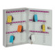 Armoire à clés métallique Eichner 420 x 300 x 160 mm-3