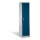 Armoire à dossiers C+P Acurado avec porte battante, 5 hauteurs de classeurs, H1950xL500xP500mm Façade bleu lapis Corps gris clair-1