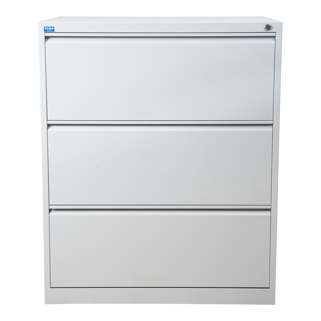 Armoire à dossiers suspendus STIER  3 tiroirs deux rails DIN A4 1020x840x620mm