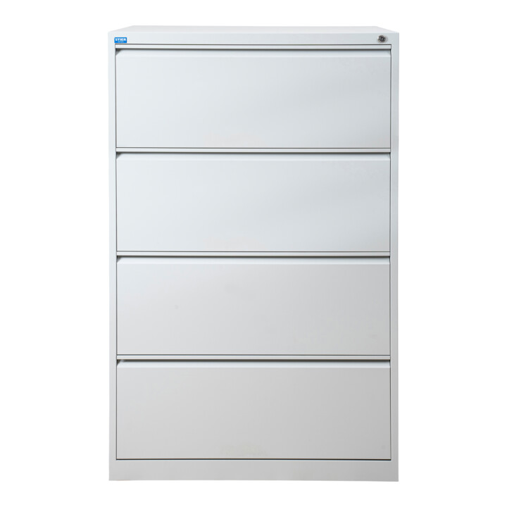 Armoire à dossiers suspendus STIER, 4 tiroirs, double rail, DIN A4, 1 330x840x620 mm