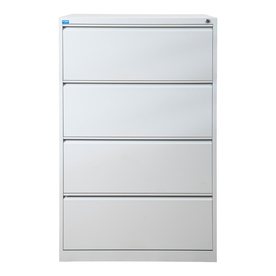 Armoire à dossiers suspendus STIER, 4 tiroirs, double rail, DIN A4, 1 330x840x620 mm