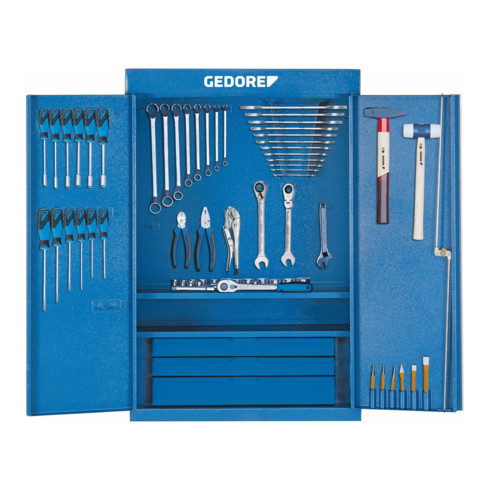 Armoire à outils Gedore avec assortiment S 1400 G