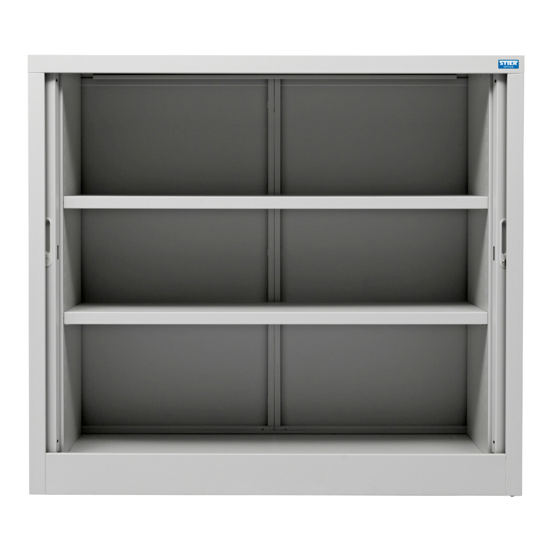 Armoire à rideaux STIER Basic, gris claire