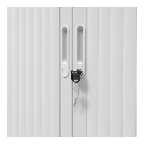 Armoire à rideaux STIER Basic, gris claire