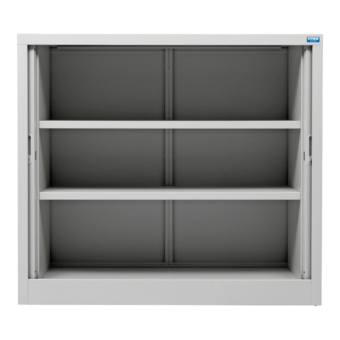 Armoire à rideaux STIER Basic, gris claire