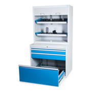 Armoire à tiroirs Bedrunka+Hirth CNC T736 R 18-24 mobile avec 4 tiroirs