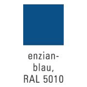Armoire à tiroirs BK 600 H800xl600xP600mm gris/bleu 5 tiroir extraction simple-4