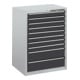 Armoire à tiroirs Kraftwerk 550 avec 10 tiroirs, 1000x695x695 mm V150-1
