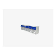 Armoire à tiroirs MultiStore 56 tôle d’acier laquée, laque cuite au four, bleu gentiane-2