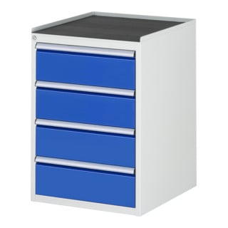 Armoire à tiroirs Rau avec tapis antidérapant 4 tiroirs L 4x180mm