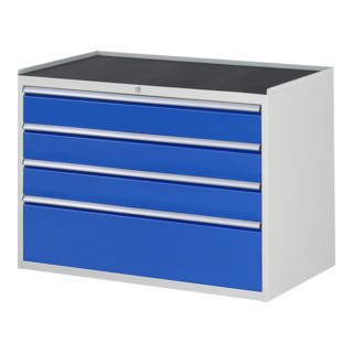 Armoire à tiroirs Rau avec tapis antidérapant 4 tiroirs -XXL 3x150 1x270mm