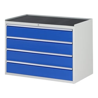 Armoire à tiroirs Rau avec tapis antidérapant 4 tiroirs -XXL 4x180mm