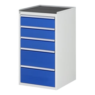 Armoire à tiroirs Rau avec tapis antidérapant 5 tiroirs L 3x150 2x240mm