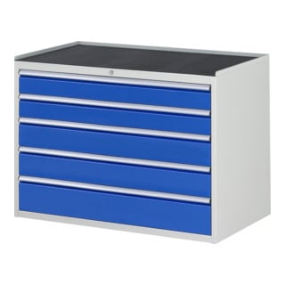 Armoire à tiroirs Rau avec tapis antidérapant 5 tiroirs -XXL 2x120 2x150 1x180mm