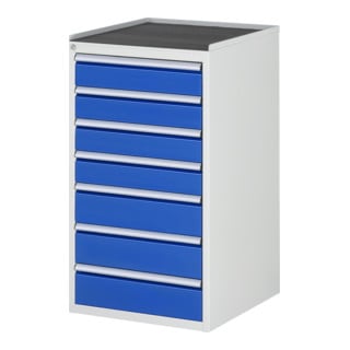 Armoire à tiroirs Rau avec tapis antidérapant 7 tiroirs L 4x120 3x150mm