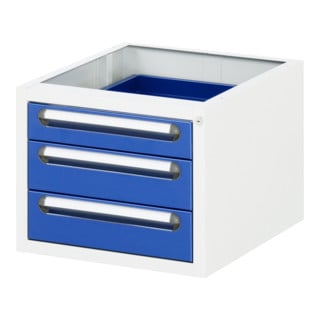 Armoire à tiroirs Rau E-2-3 Table de travail E LxPxH 490x600x395 mm