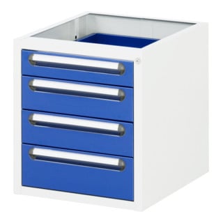 Armoire à tiroirs Rau E-3-4 Table de travail E LxPxH 490x600x545 mm