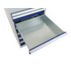 Armoire à tiroirs STIER, avec 4 tiroirs, lxPxH 600x575x620 mm, gris clair/bleu gentiane-4