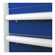 Armoire à tiroirs STIER, avec 5 tiroirs, lxPxH 600x575x820 mm, gris clair/bleu gentiane-4