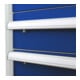 Armoire à tiroirs STIER, avec 7 tiroirs, lxPxH 600x575x1 020 mm, gris clair/bleu gentiane-4