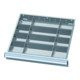 Armoire à tiroirs STIER avec 7 tiroirs LxPxH 600x575x1020 mm y compris le jeu de séparation-5