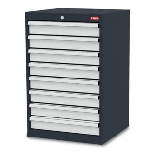 Armoire à tiroirs STIER avec 8 tiroirs