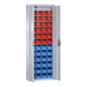 Armoire de rangement STIER avec bacs de rangement ouverts, H1980xW700xD300mm-1