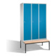 Armoire C+P Classic avec banquette 3 compartiments avant bleu clair carrosserie gris clair-1