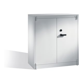 Armoire de protection incendie C+P Certos, 3 hauteurs de dossiers, H1226xL1200xP500mm Face avant gris clair corps gris clair gris clair