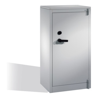 Armoire de protection incendie C+P Certos, 3 hauteurs de dossiers, H1226xL650xP500mm Face avant gris clair corps gris clair gris clair